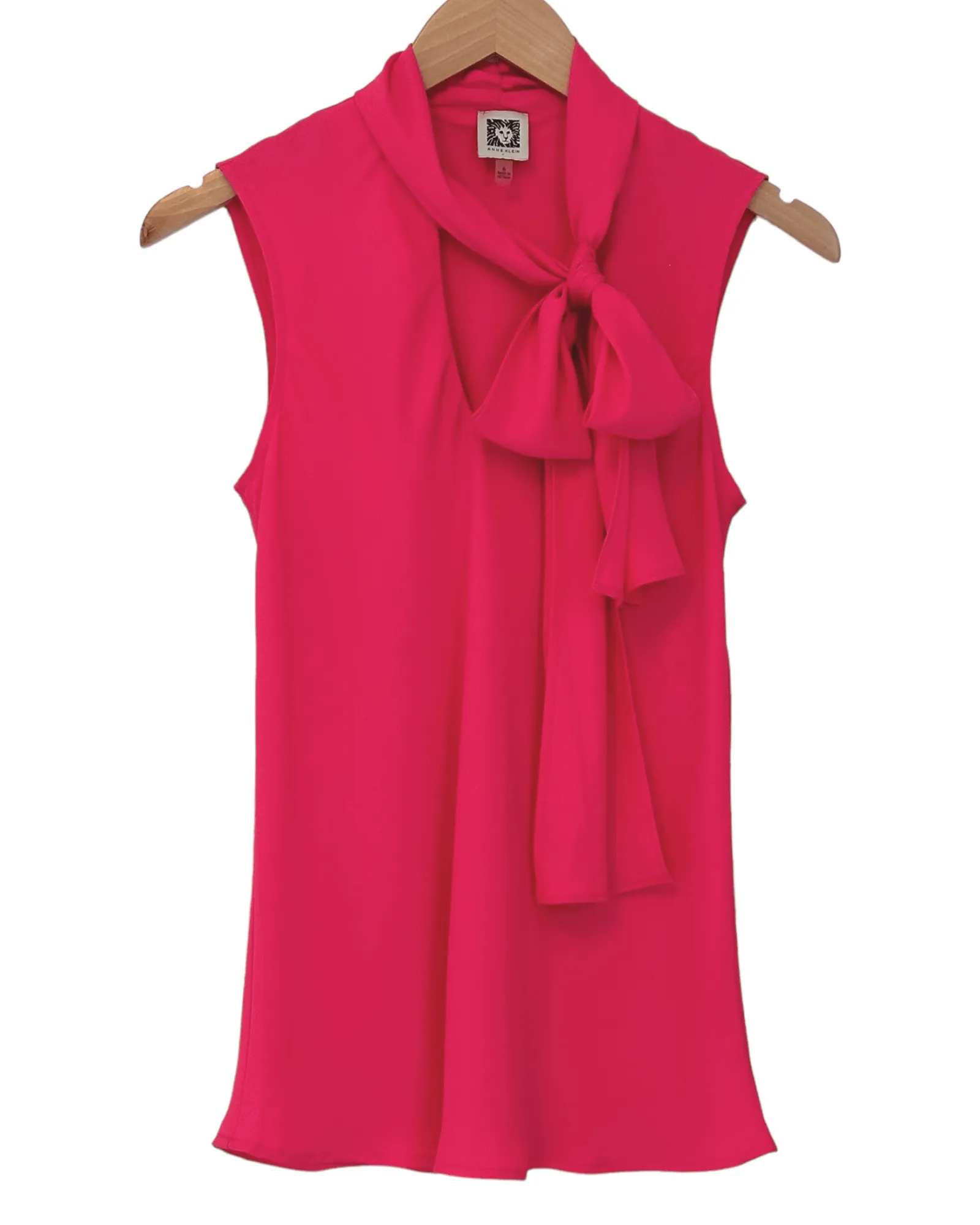 Light Summer Hibiscus Sleeveless Sash Blouse