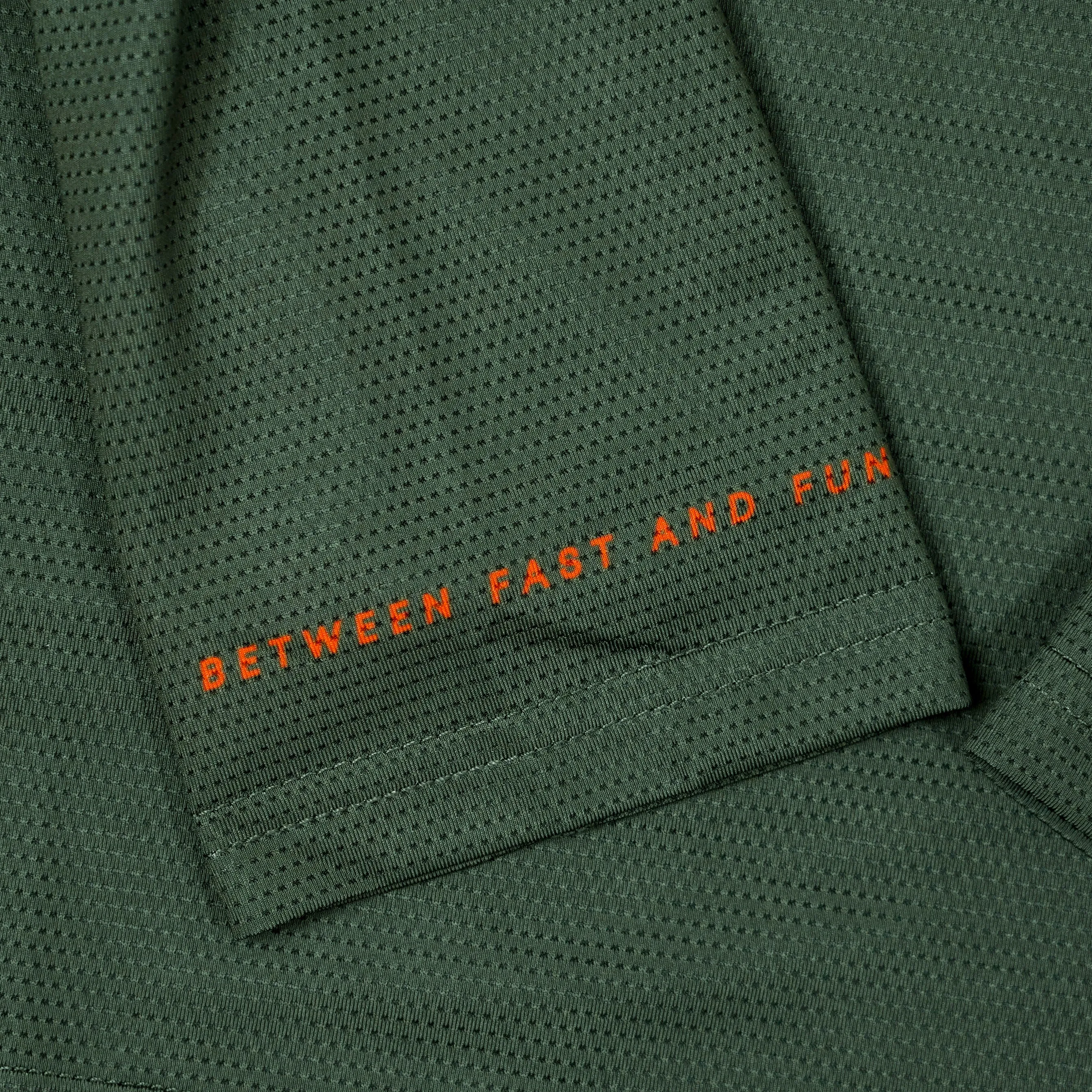 Long Sleeve Lite Jersey - Pro Race Olive/Orange