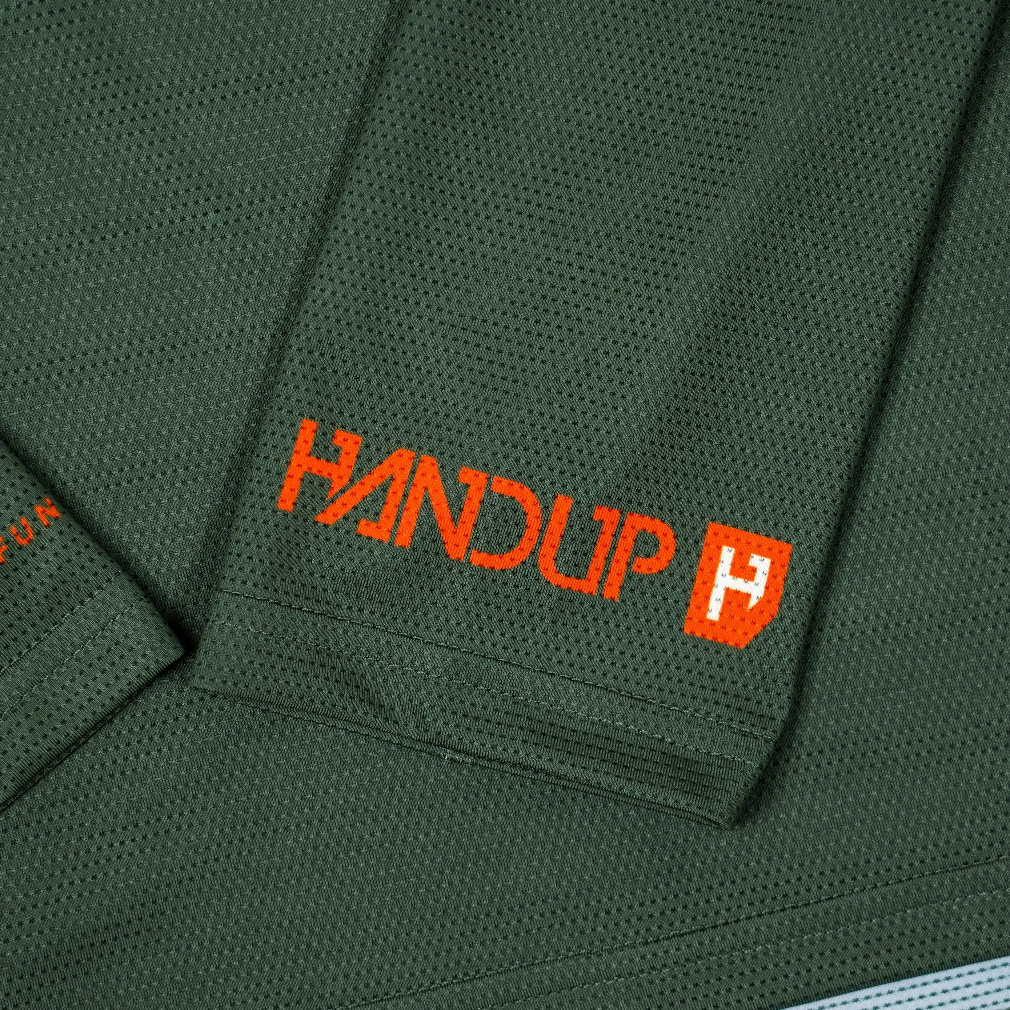 Long Sleeve Lite Jersey - Pro Race Olive/Orange