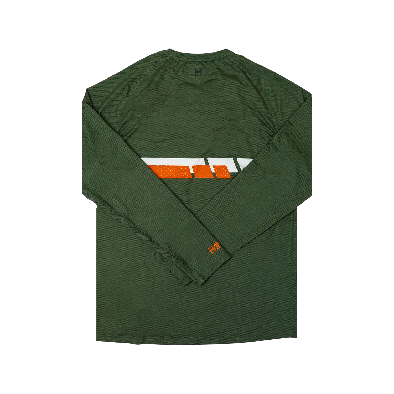 Long Sleeve Lite Jersey - Pro Race Olive/Orange