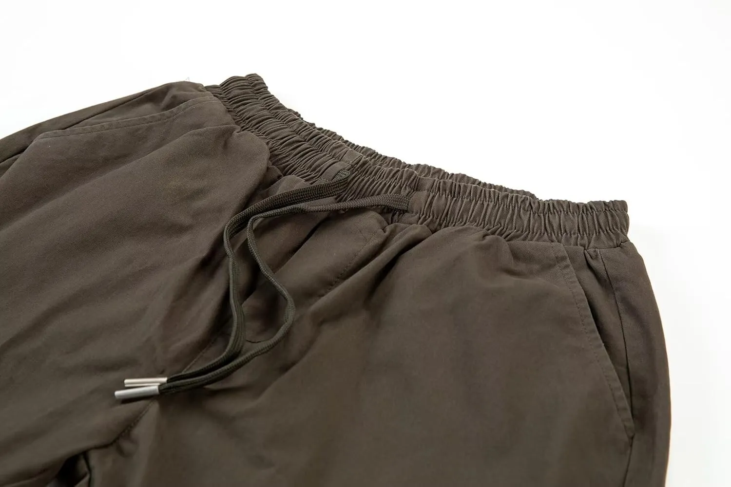 Mens Cargo Pants Hiking Pants Men Elastic Waist Outdoor Casual Water Resistant Joggers Pants with Pockets