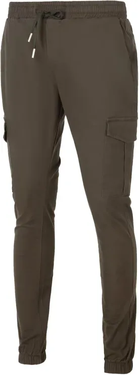 Mens Cargo Pants Hiking Pants Men Elastic Waist Outdoor Casual Water Resistant Joggers Pants with Pockets