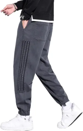 Men's Pant Cargo Spring Fall Sports Casual Autumn Trouser for Men