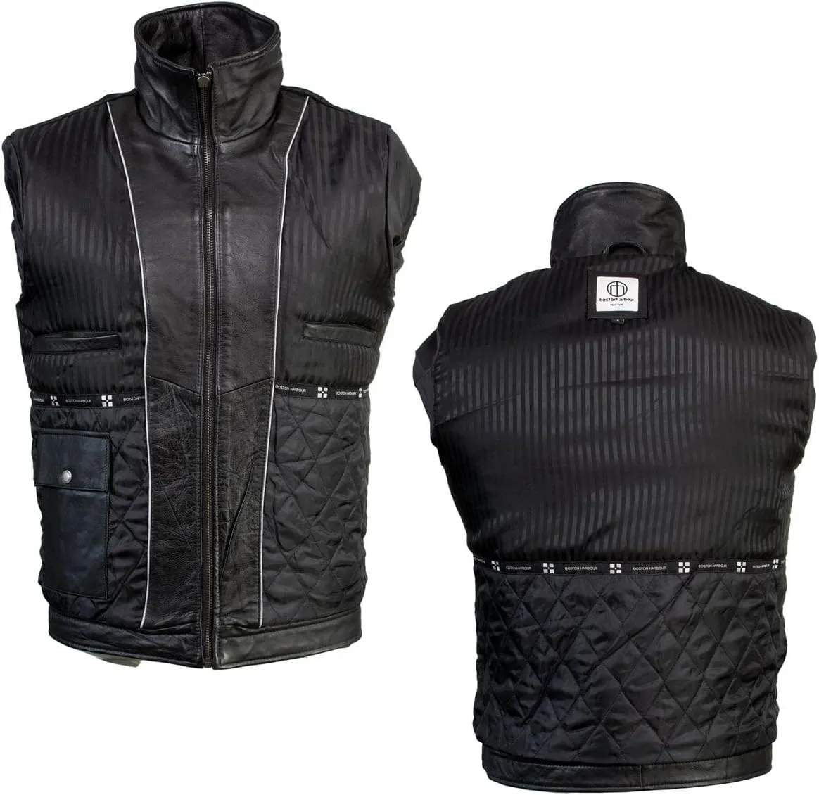 Milwaukee Leather (GR-SFM1898-MIL-BLACK,3XL )