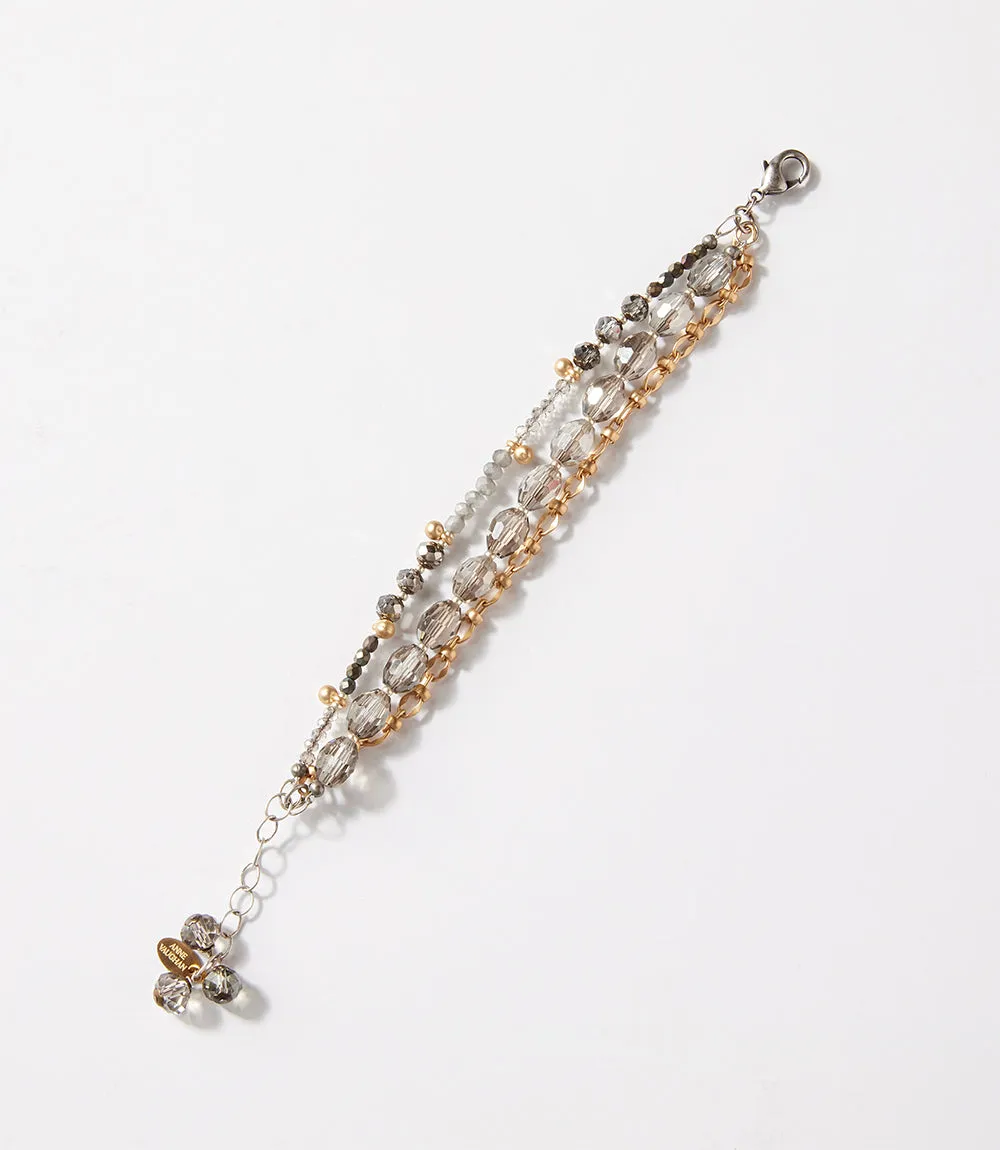 Multistrand Crystal Bracelet