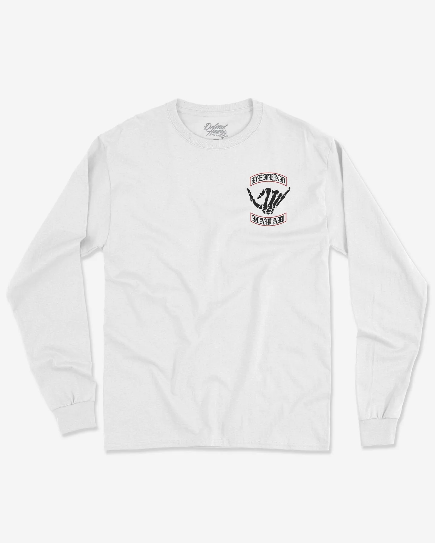 NEVER SAY DIE White Longsleeve