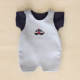 NICU Friendly Overalls Police Car Navy
