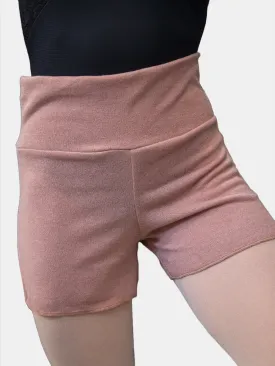 Old Rose Warm-up Dance Shorts MP918