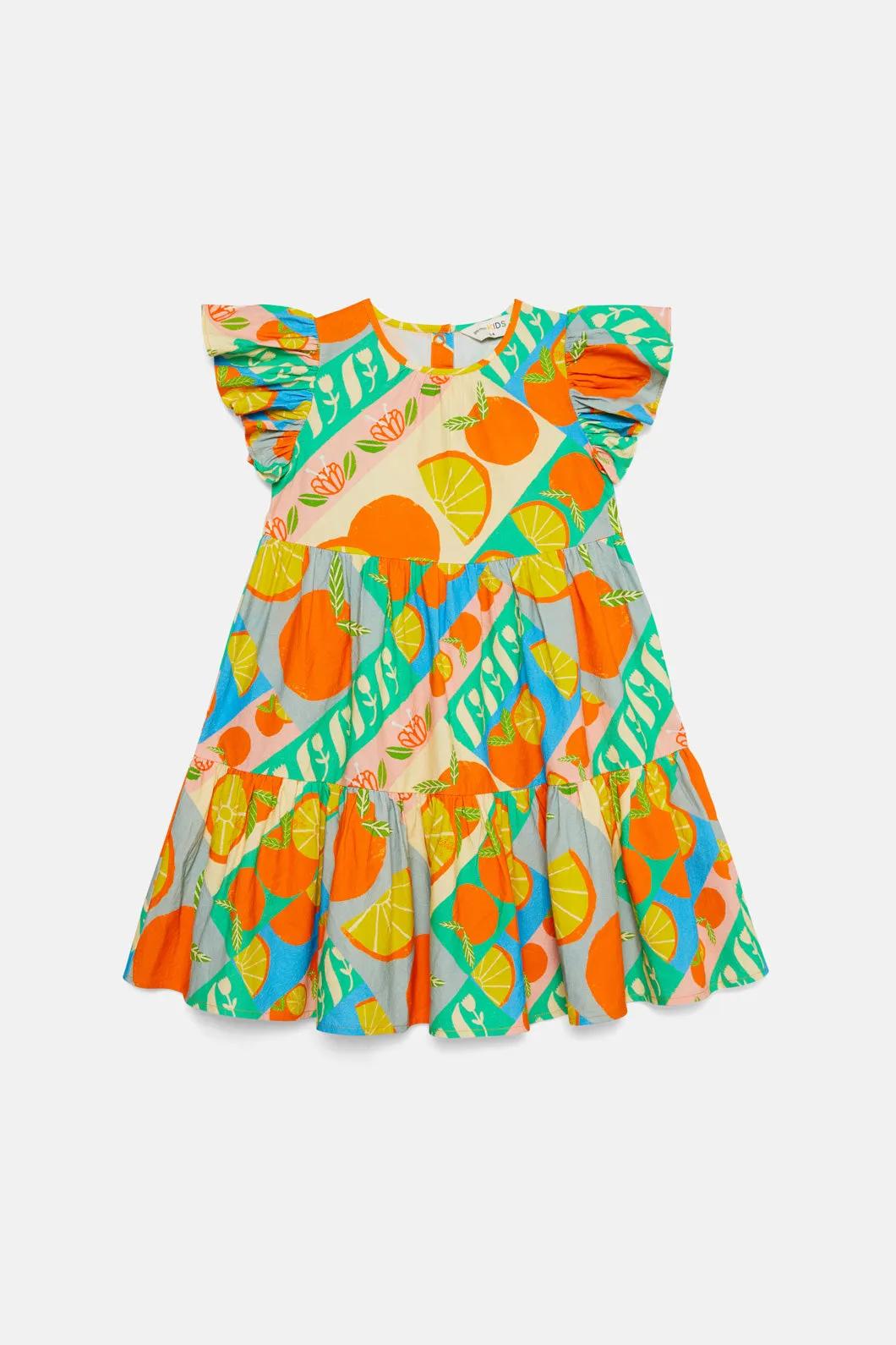 Orange Kids Dress