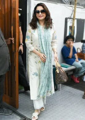 Pearl Applique Kurta Set