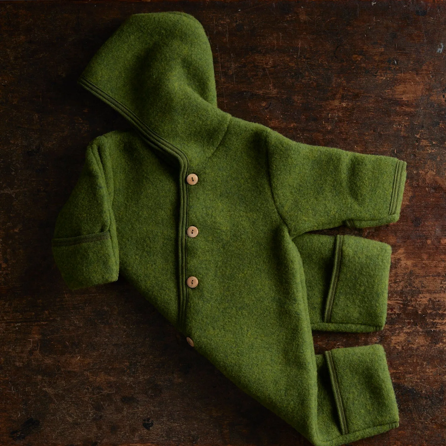 Pipit Baby & Kids Suit - Merino Wool Fleece - Forest