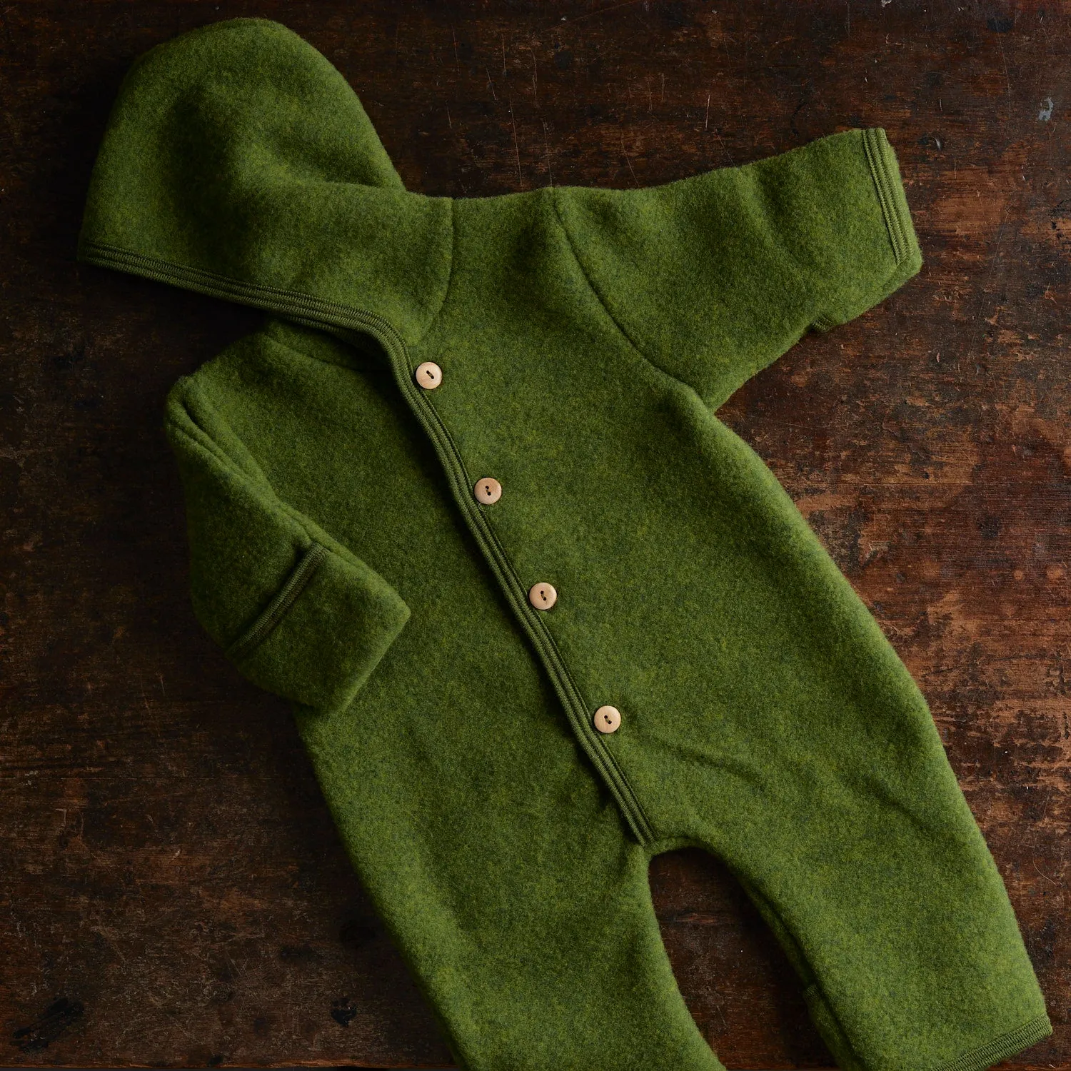 Pipit Baby & Kids Suit - Merino Wool Fleece - Forest