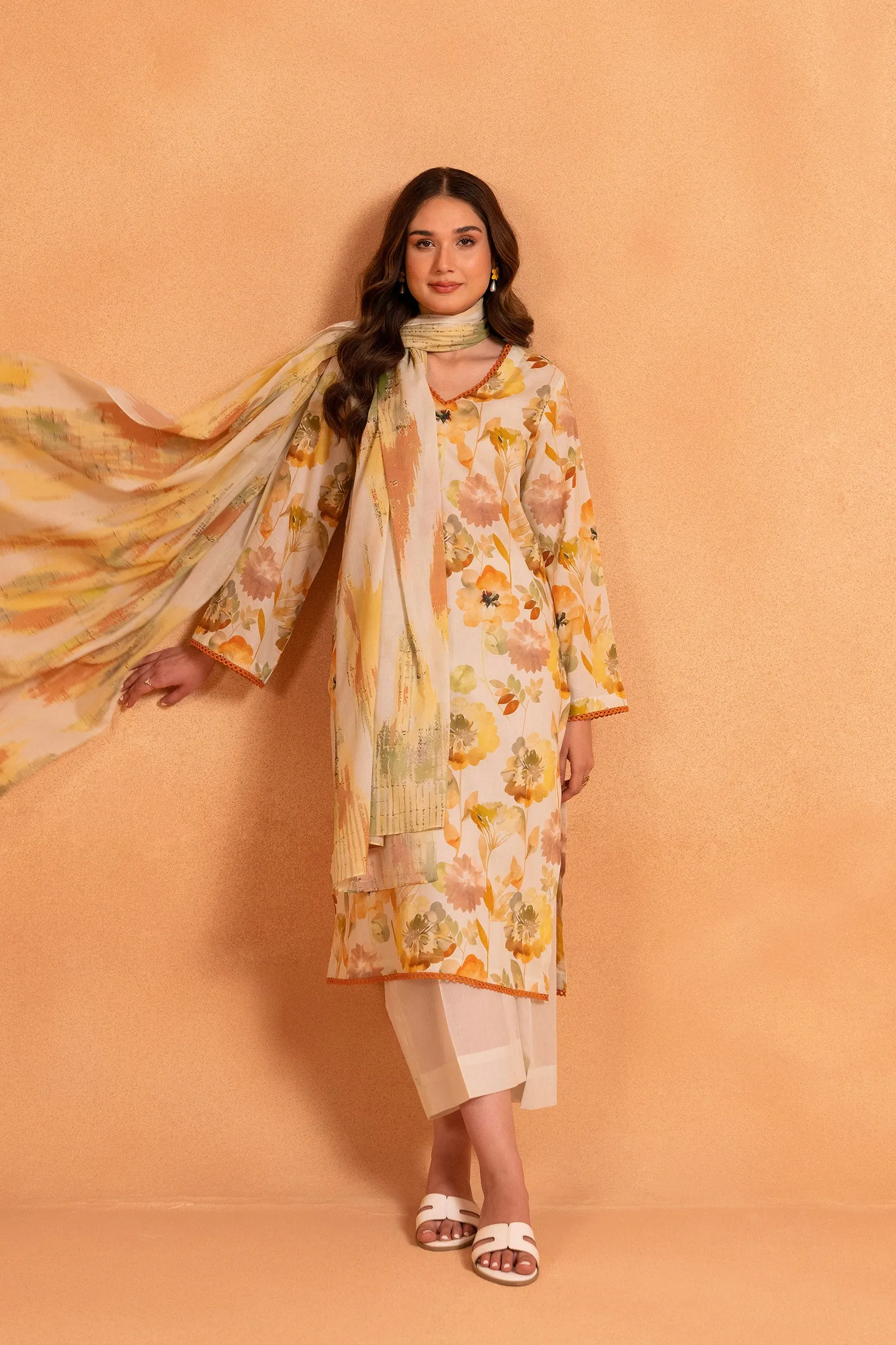 Printed Lawn Suit (2 PC)