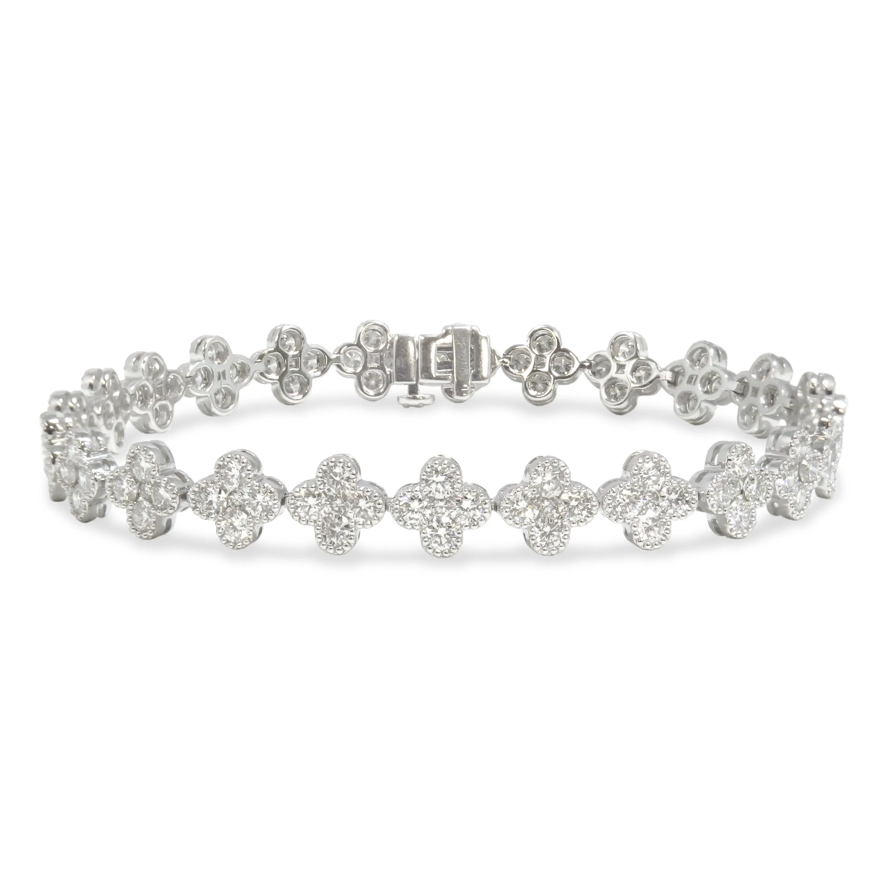 Quatrefoil Diamond Bracelet