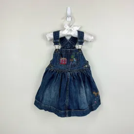 Ralph Lauren Embroidered Denim School Jumper 18 Months