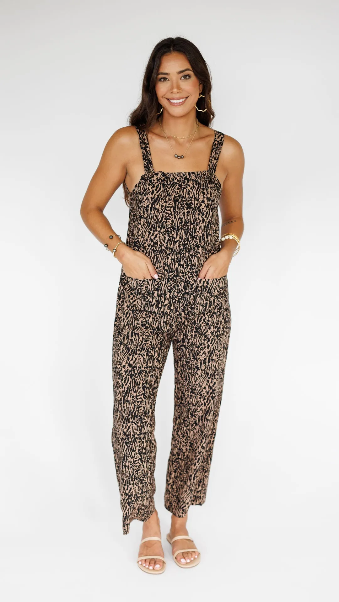 Safari Jumpsuit / Woodsy Black