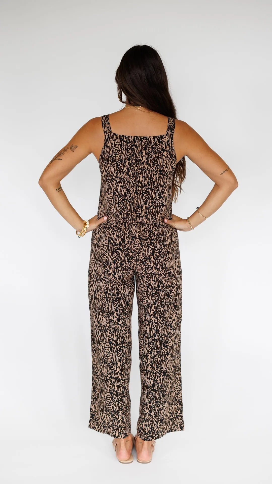 Safari Jumpsuit / Woodsy Black
