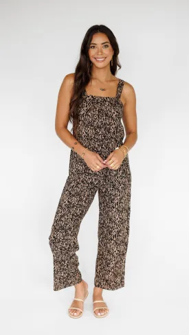 Safari Jumpsuit / Woodsy Black