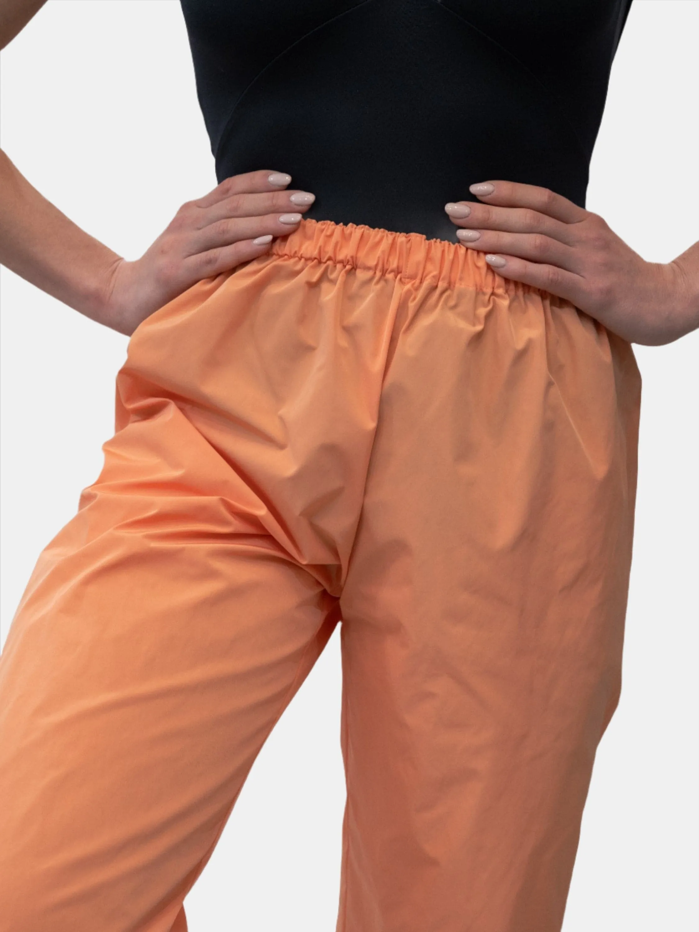Salmon Warm-Up Dance Trash Bag Pants MP5003