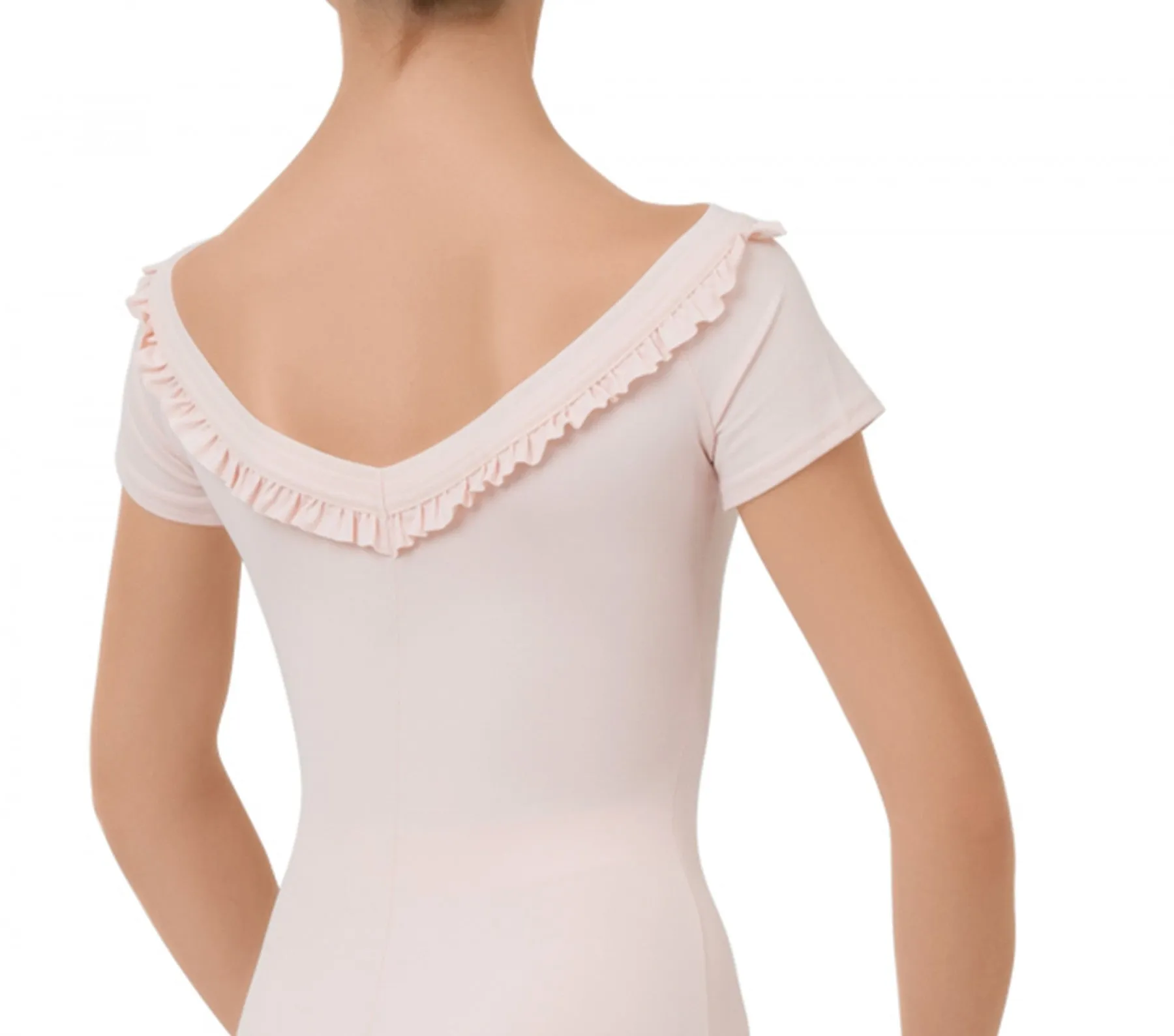 Short sleeved leotards