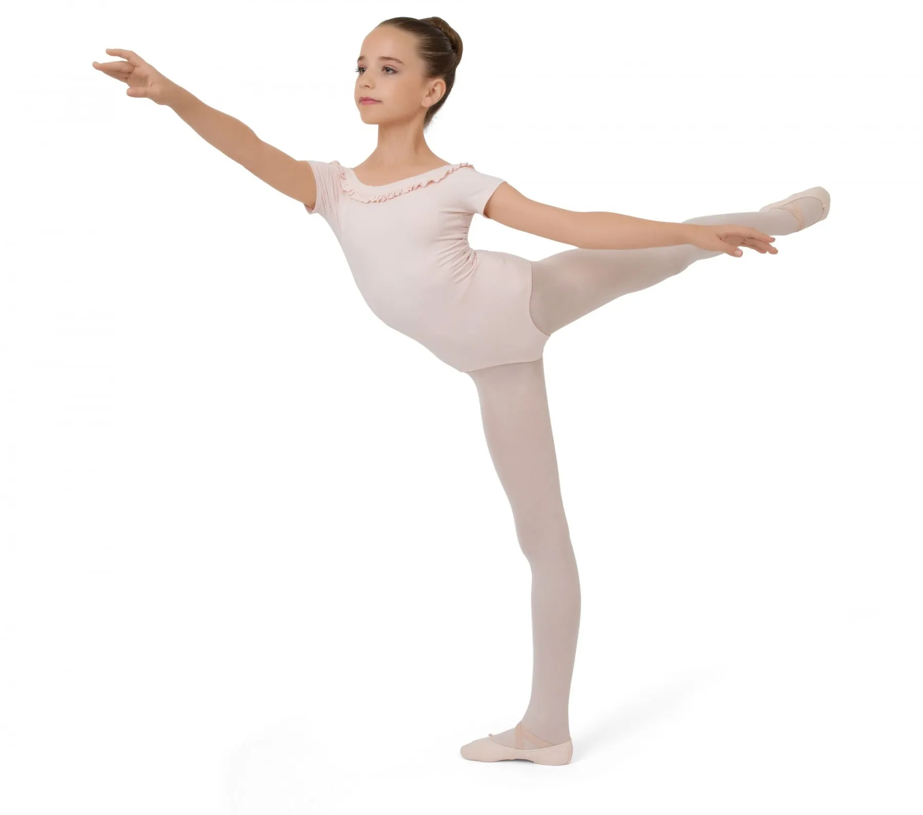 Short sleeved leotards