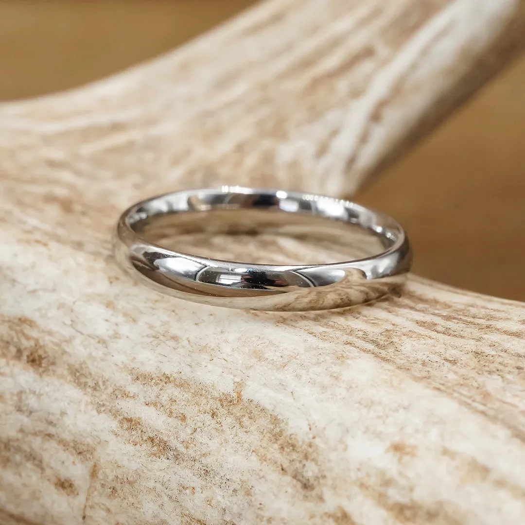 Stainless Steel Wedding Band - Activity Band