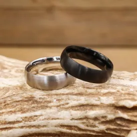 Stainless Steel Wedding Band - Activity Band