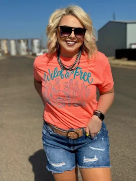 The Coral Wild Cactus Tee