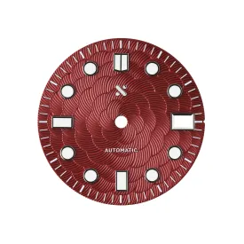 Watch Dial: Sakura Red