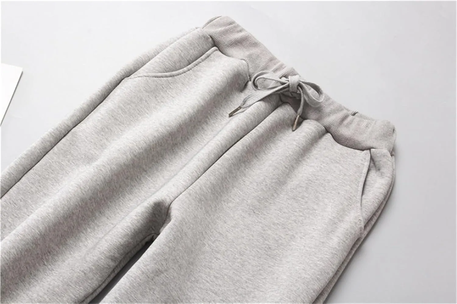 Women's Sherpa Lined Sweatpants, Winter Sherpa Lined, Warm Lounge Pant Athletic Joggers with Pockets