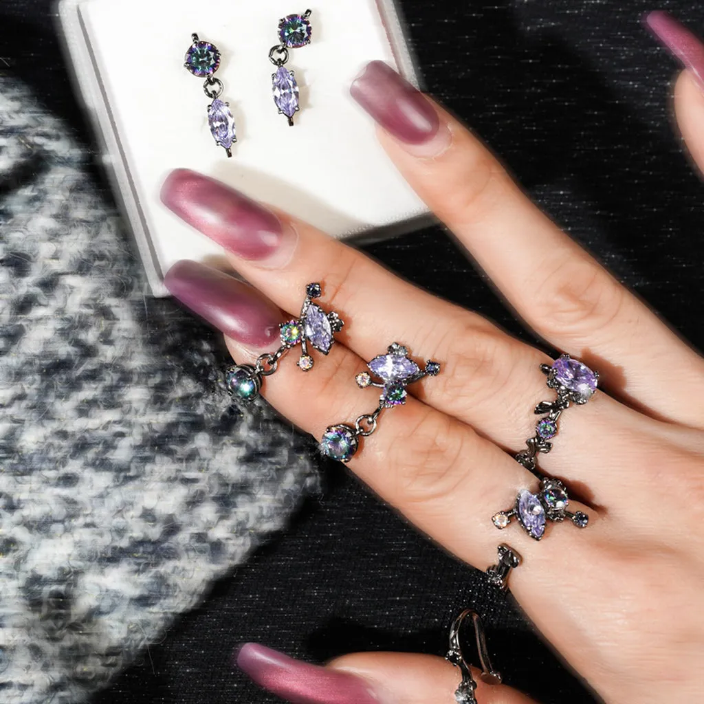 Yaya Ring [Black unicorn color]