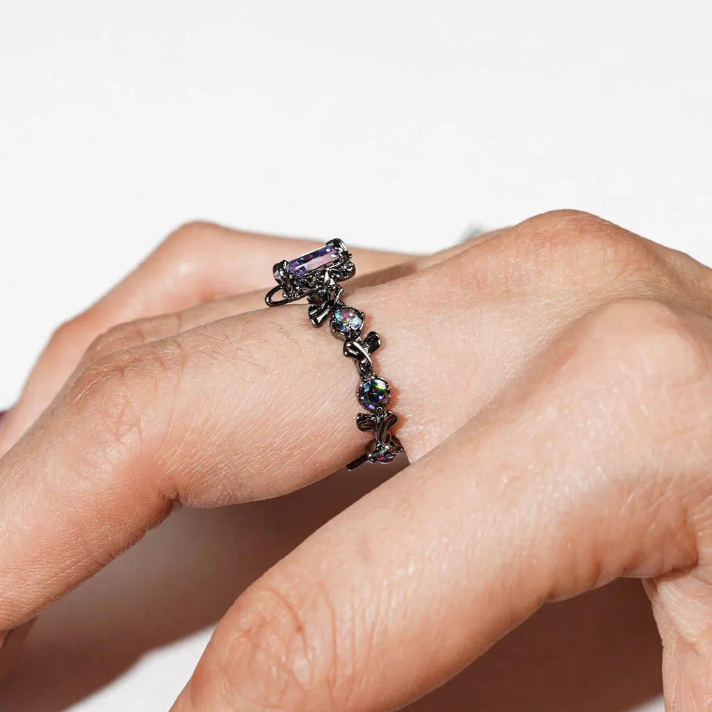 Yaya Ring [Black unicorn color]