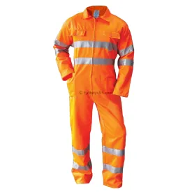 Yoko Hi-Vis Overalls - HV058 - Orange